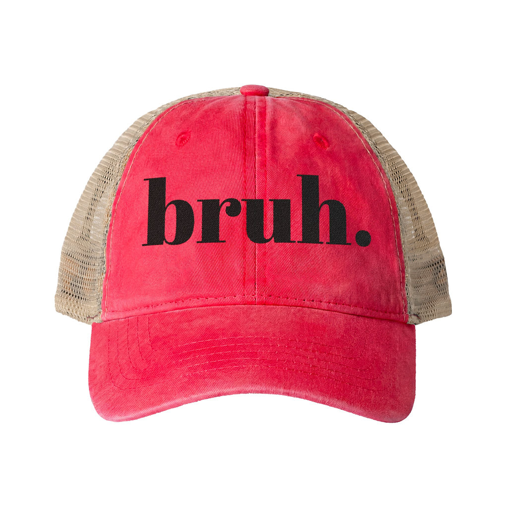 Women's Washed Mesh-Back Cap