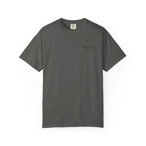 Rooted in Grace Comfort Colors® Tee | Christian Floral T-Shirt